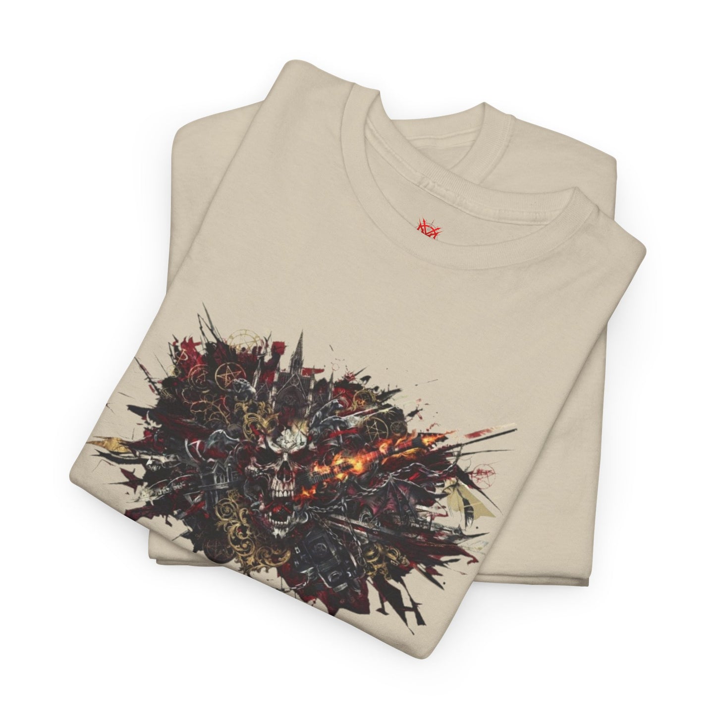 Galaxy Abstract Metal T-Shirt