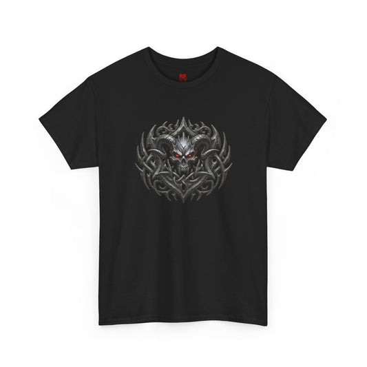 T-shirt crâne et tribal