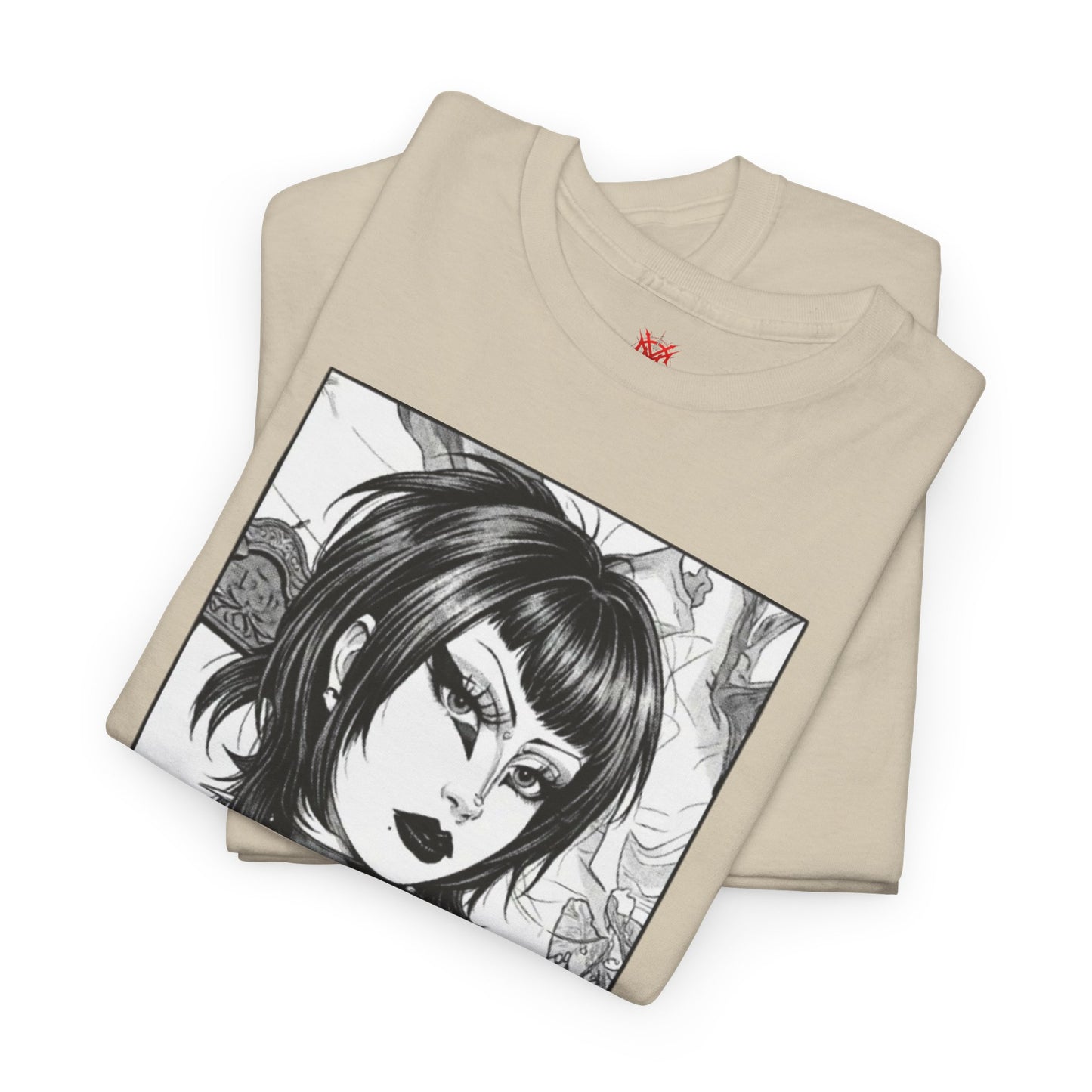 Gothic Manga Portrait T-Shirt