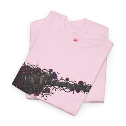 Electric Guitar Floral T-Shirt