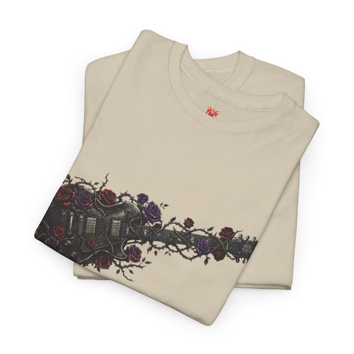 Electric Guitar Floral T-Shirt