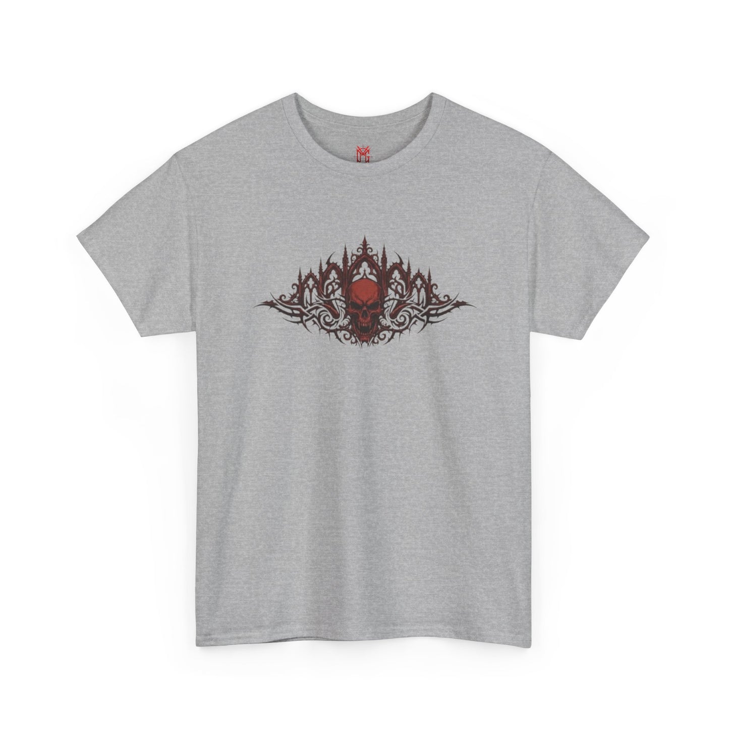 Gothic Red Skull T-Shirt