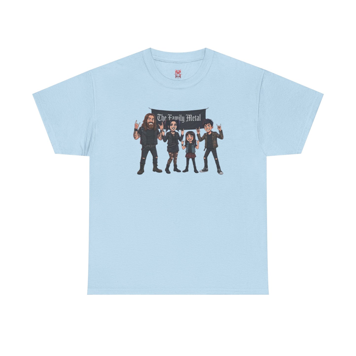 T-shirt famille Heavy Metal