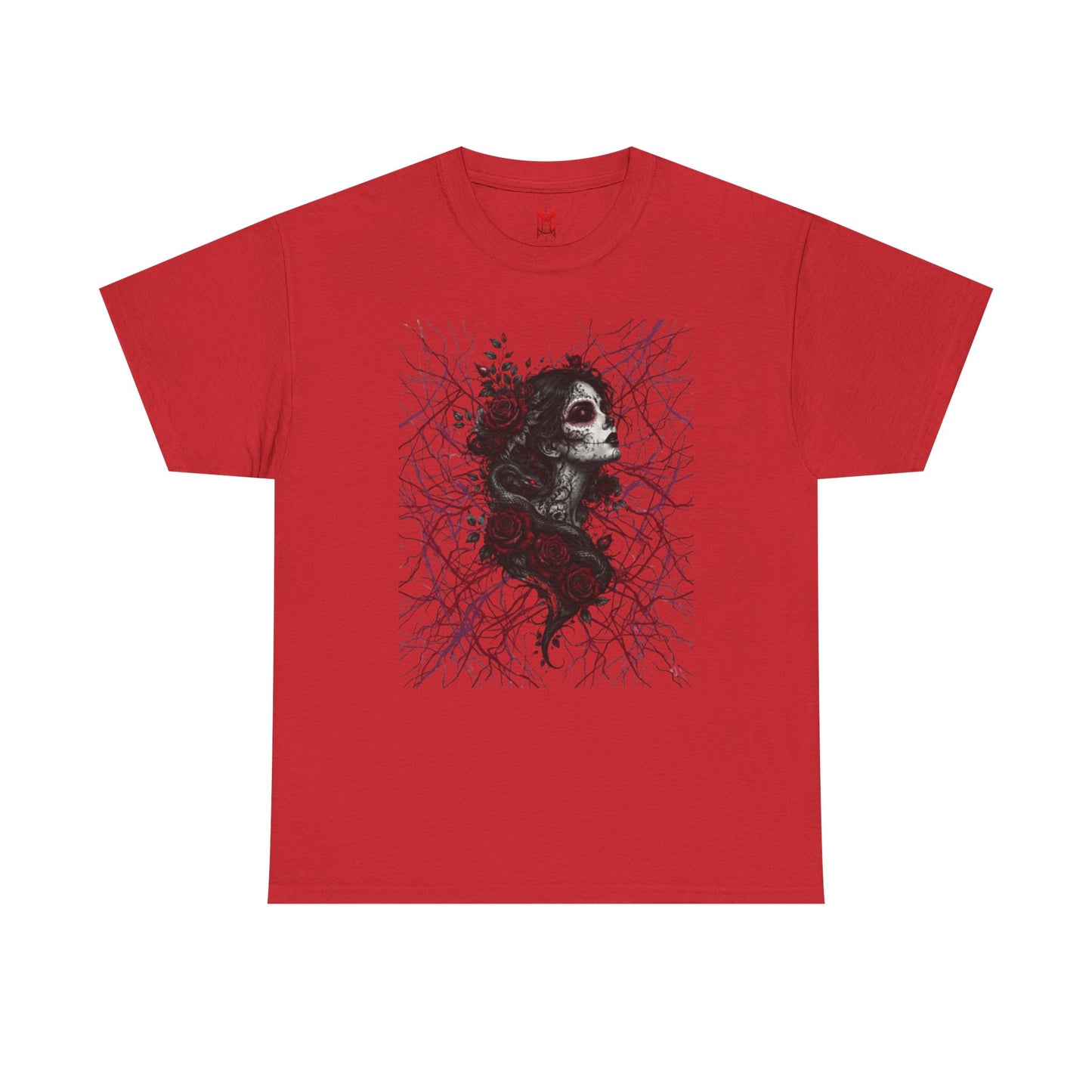 T-shirt Crâne et Roses