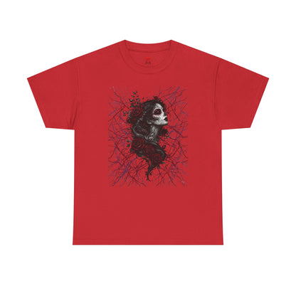 T-shirt Crâne et Roses