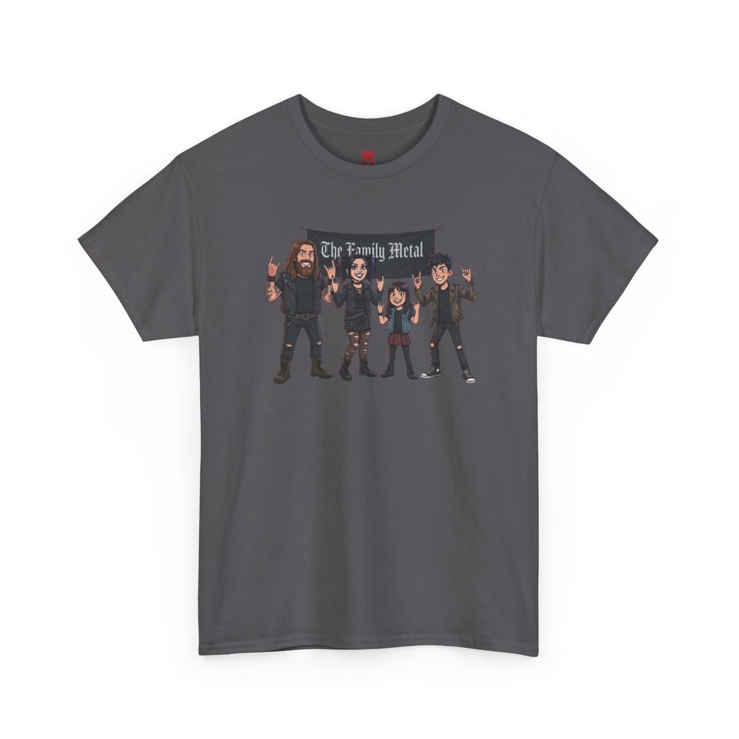 T-shirt famille Heavy Metal