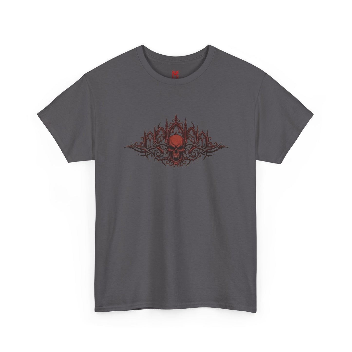 Gothic Red Skull T-Shirt