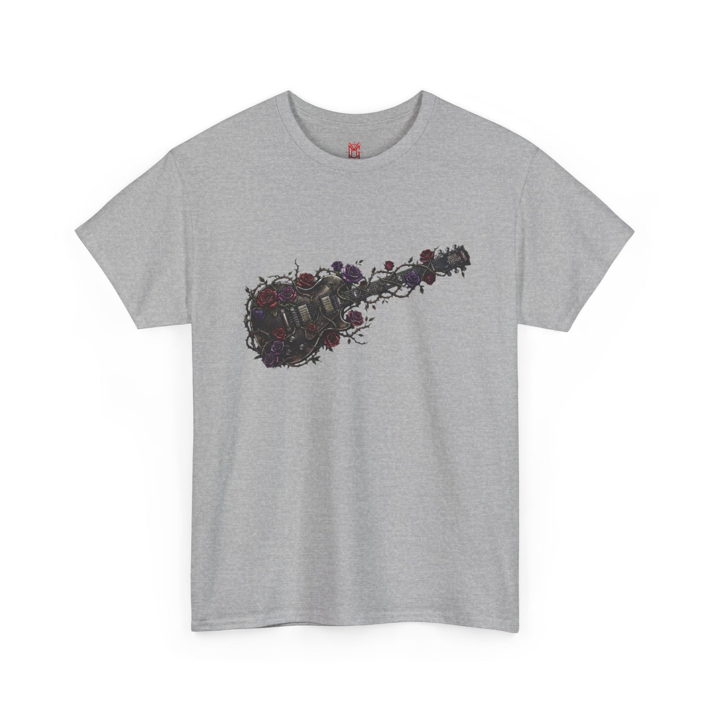 Electric Guitar Floral T-Shirt