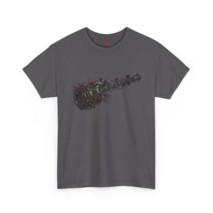 Electric Guitar Floral T-Shirt