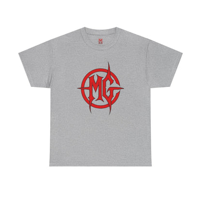T-shirt MG rouge avec logo
