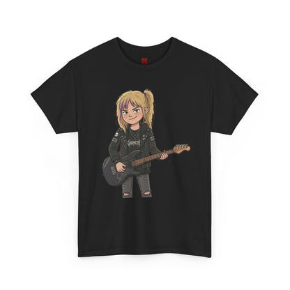T-shirt Fille guitariste