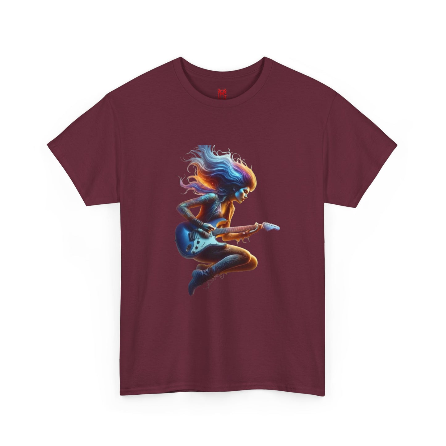 Neon Electric Guitar T-Shirt