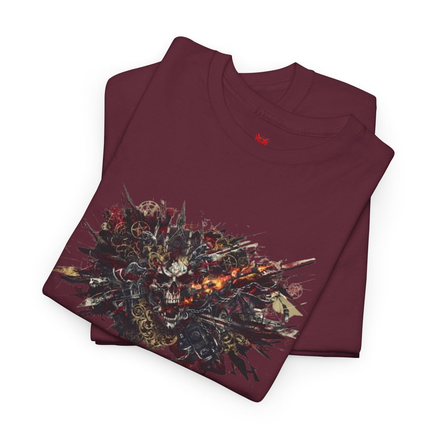 Galaxy Abstract Metal T-Shirt