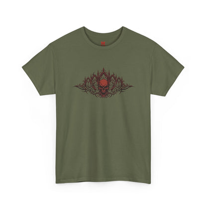Gothic Red Skull T-Shirt