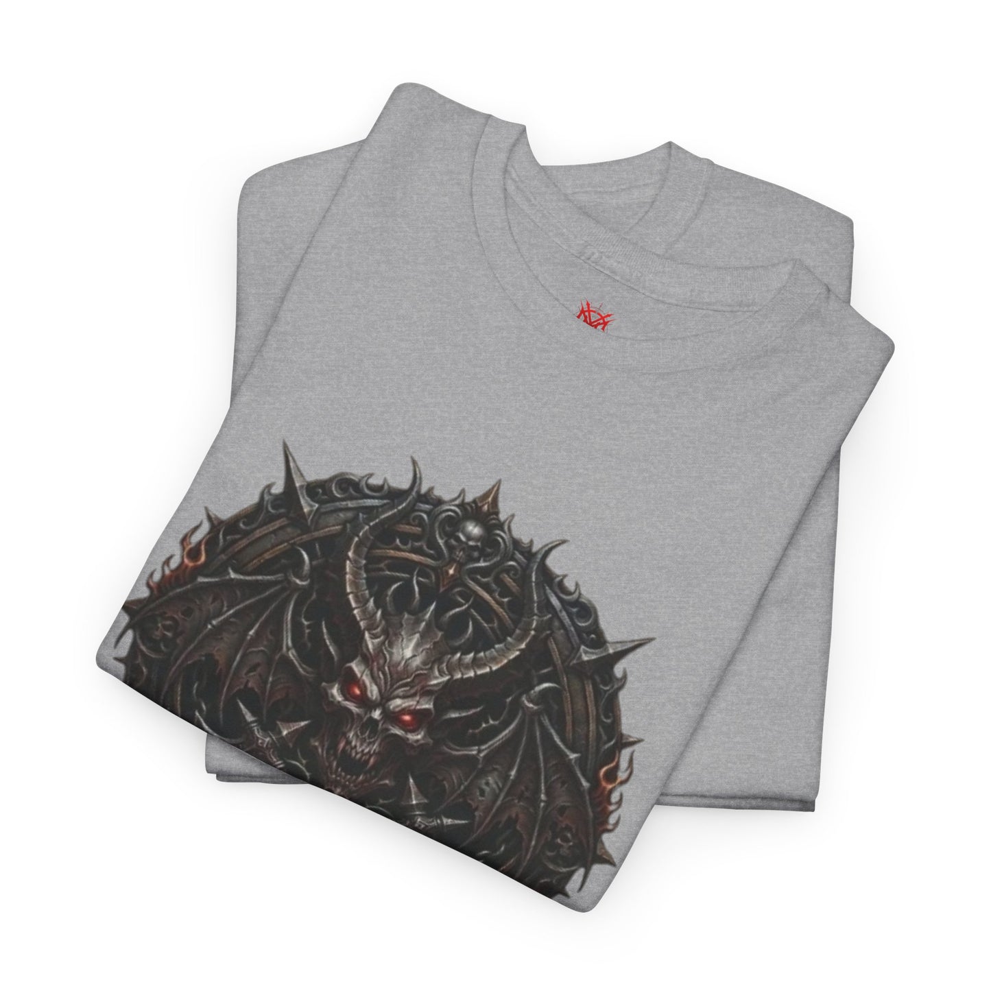 T-shirt crâne de démon sombre