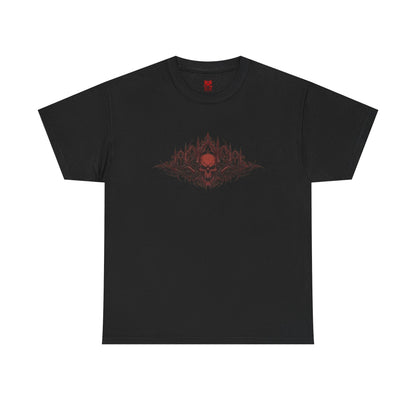 Gothic Red Skull T-Shirt