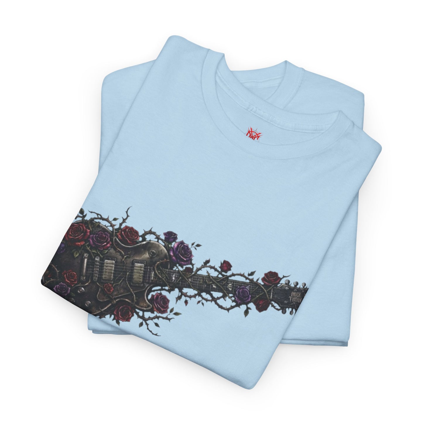 Electric Guitar Floral T-Shirt