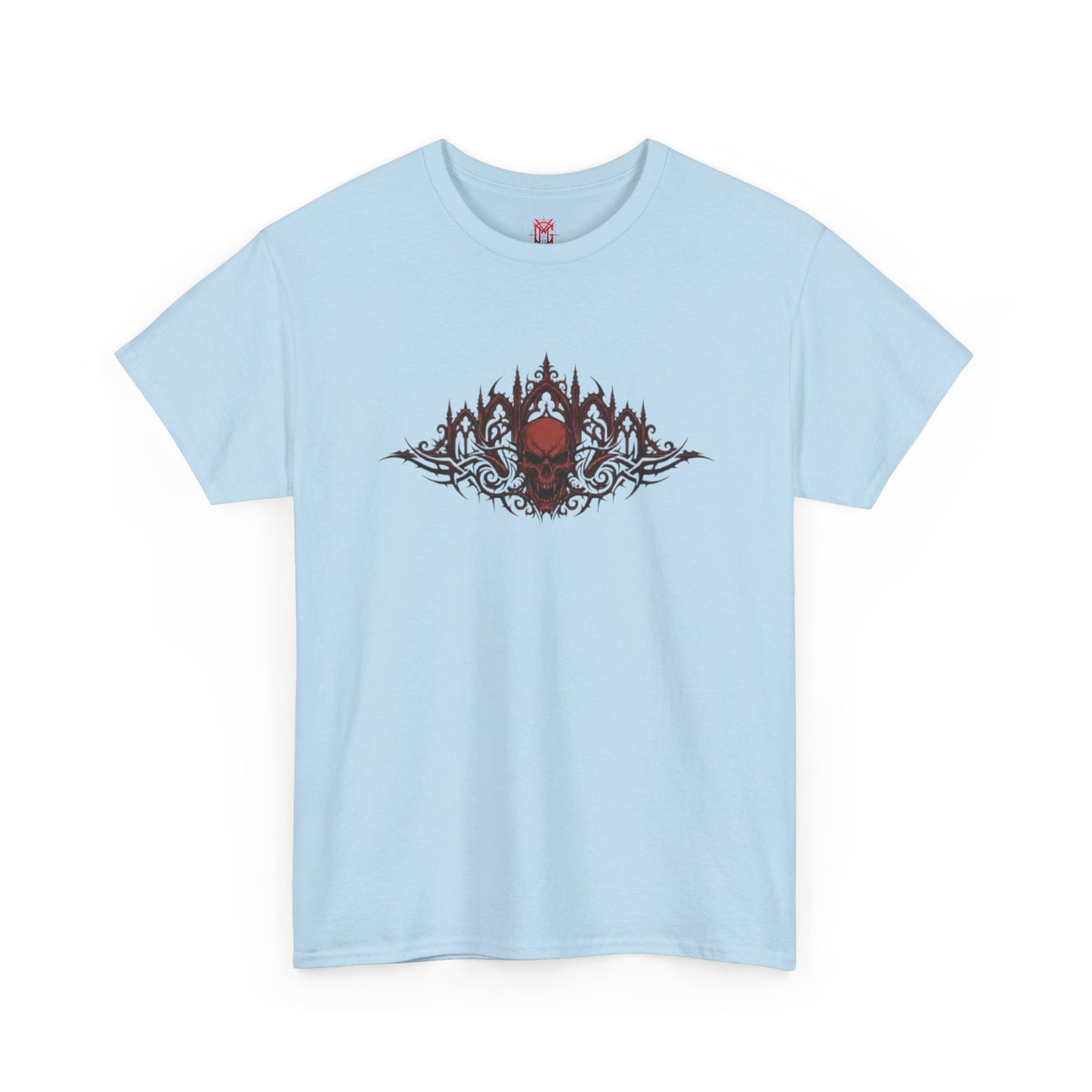Gothic Red Skull T-Shirt