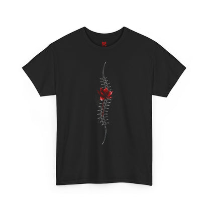 Spine & Red Rose T-Shirt