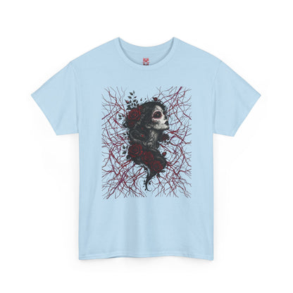T-shirt Crâne et Roses