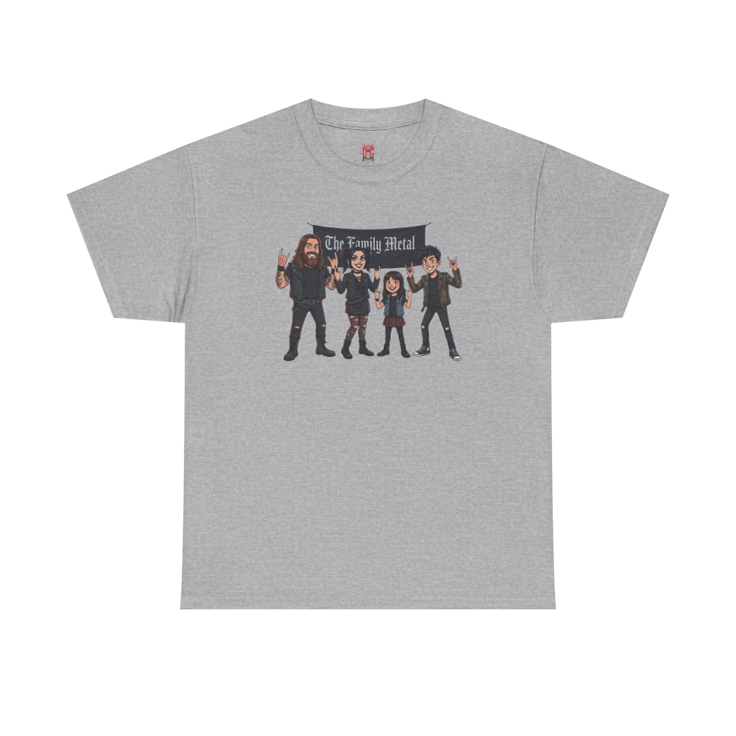 T-shirt famille Heavy Metal