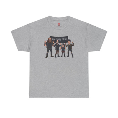 T-shirt famille Heavy Metal