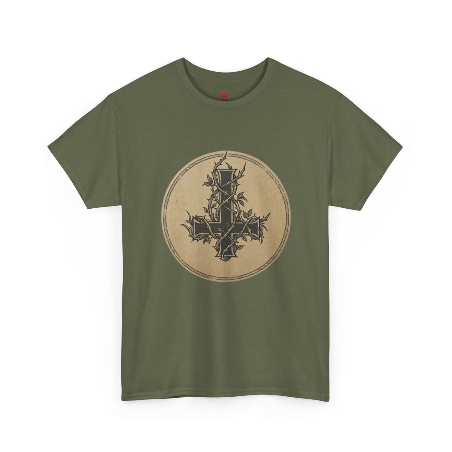 Gothic Thorn Cross T-Shirt