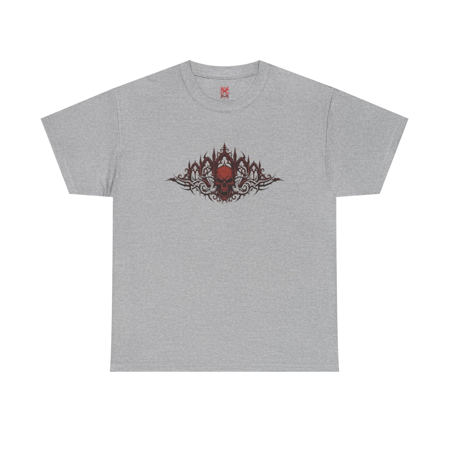 Gothic Red Skull T-Shirt