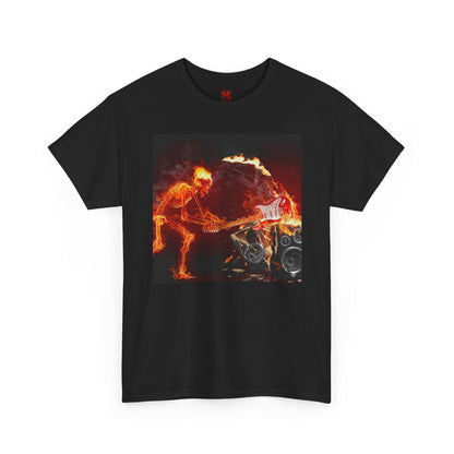T-shirt Rock Guitare Cassée