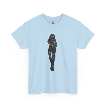 T-shirt Chat Rocker Gothique
