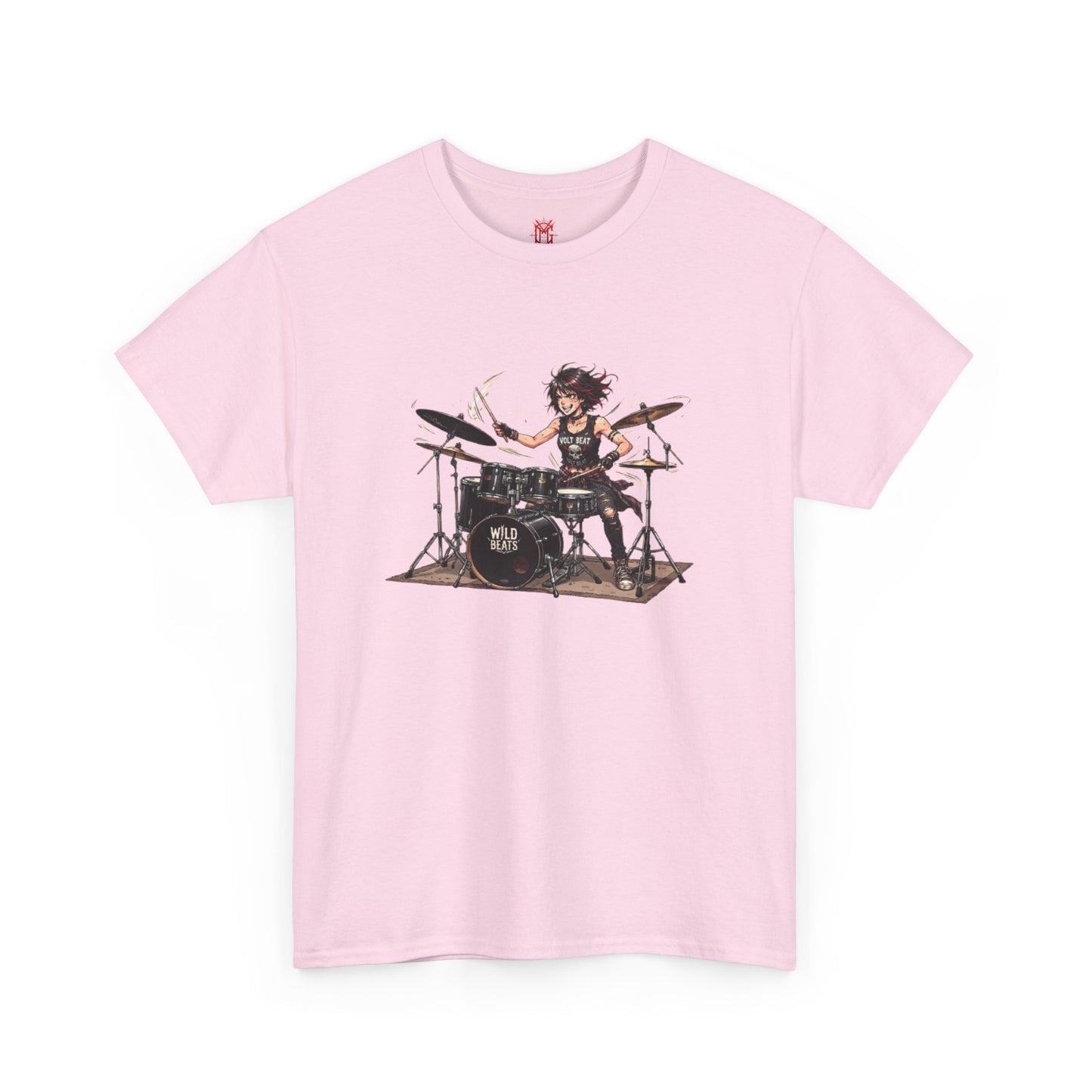 T-shirt batteuse