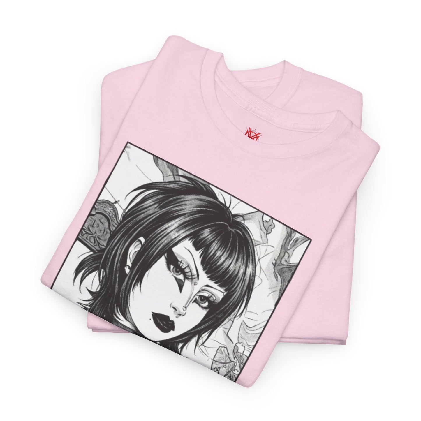Gothic Manga Portrait T-Shirt