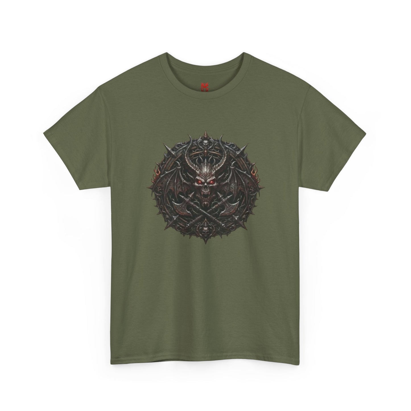 T-shirt crâne de démon sombre