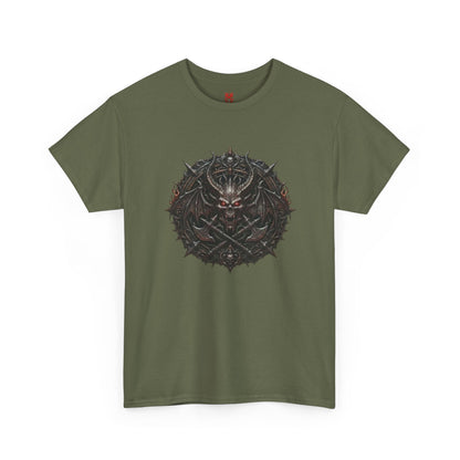 T-shirt crâne de démon sombre