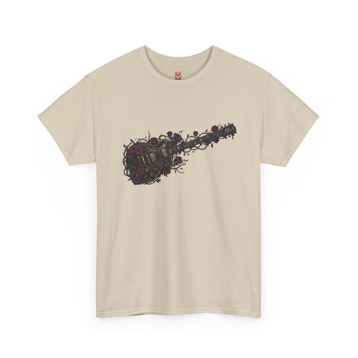 Electric Guitar Floral T-Shirt