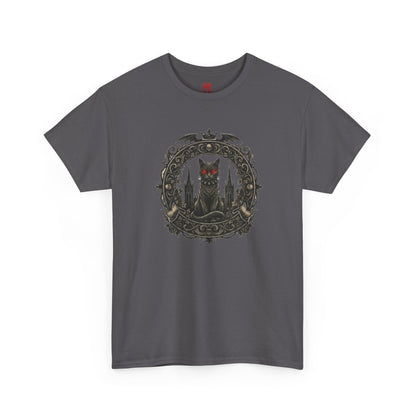 T-shirt Chat Gothique