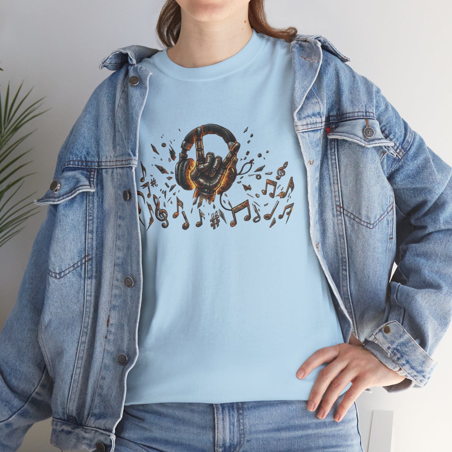 Music Headphones T‑Shirt