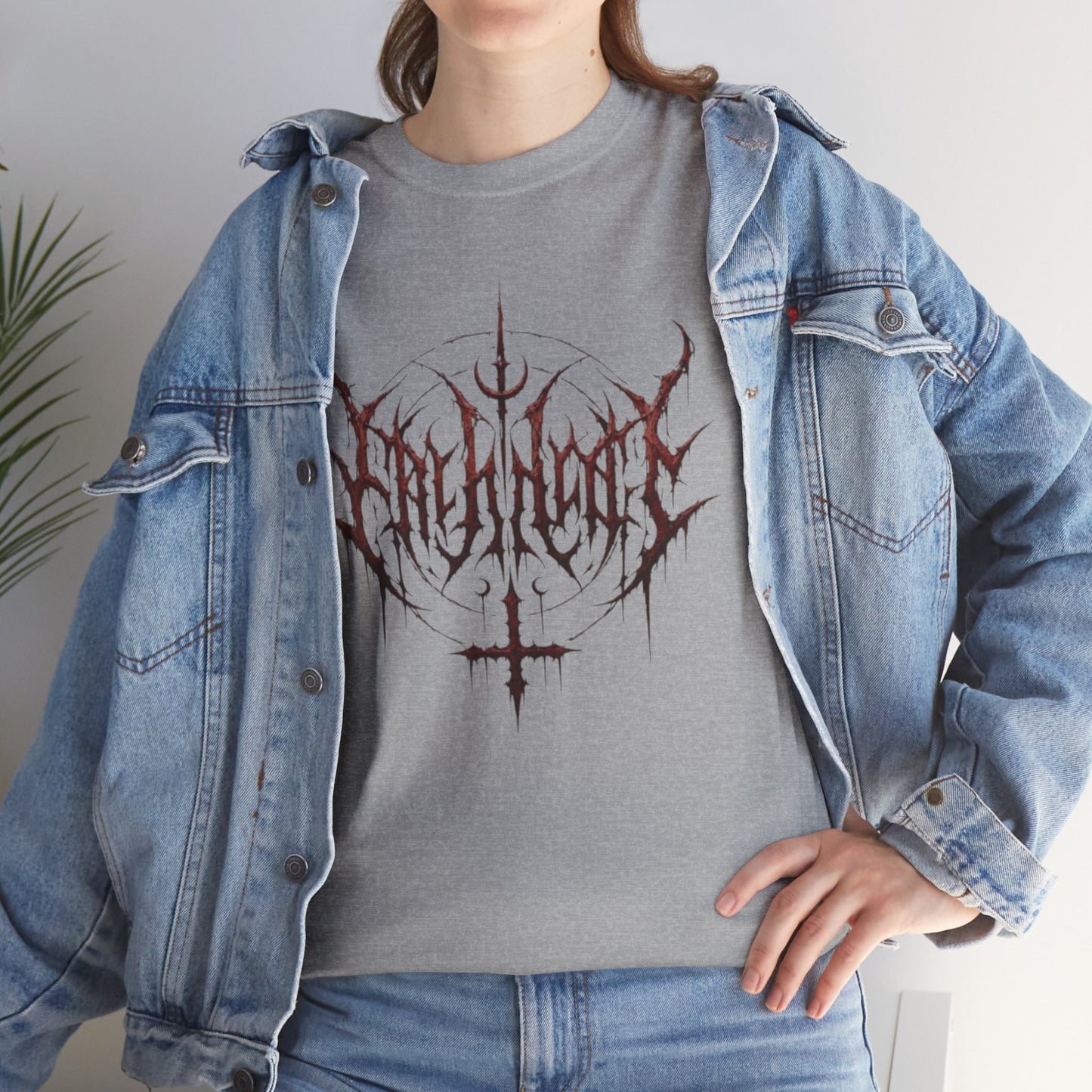 T-shirt avec logo Black Metal