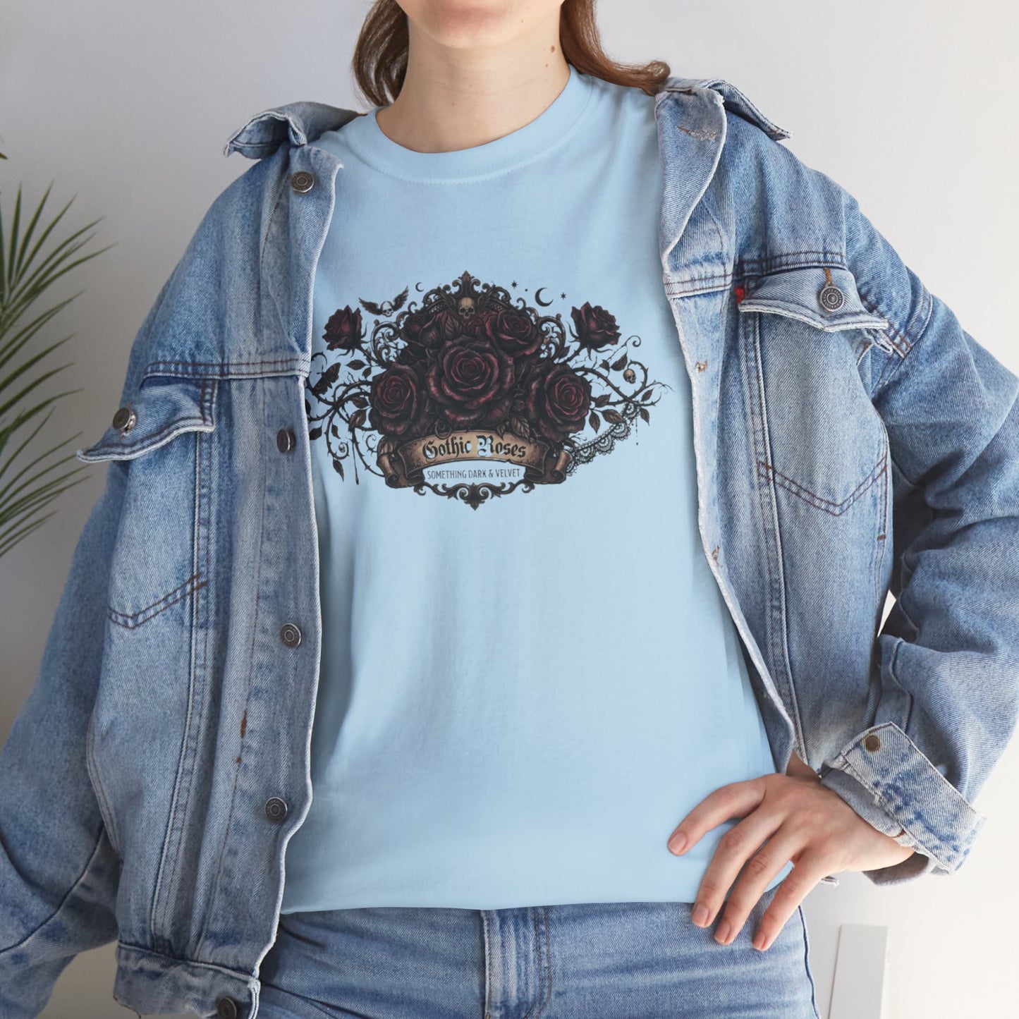 Gothic Roses T‑Shirt
